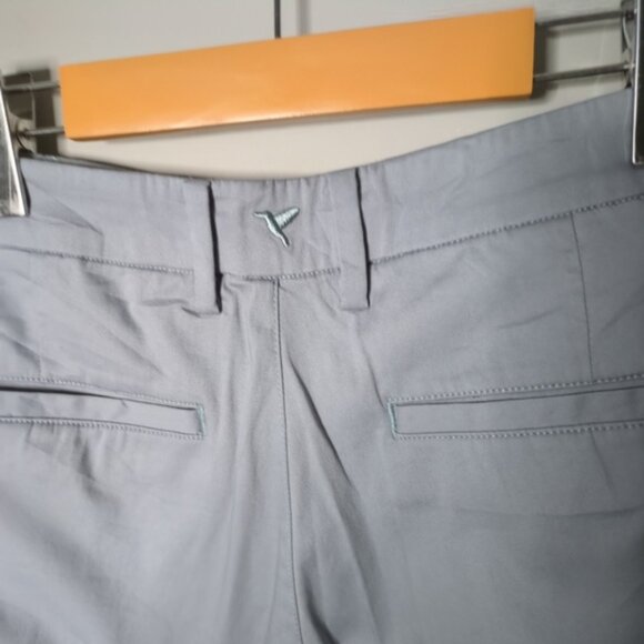 Birddogs Stretch Khakis Grey Mist Straight Leg Slim Fit Size 32x30 - Picture 6 of 7